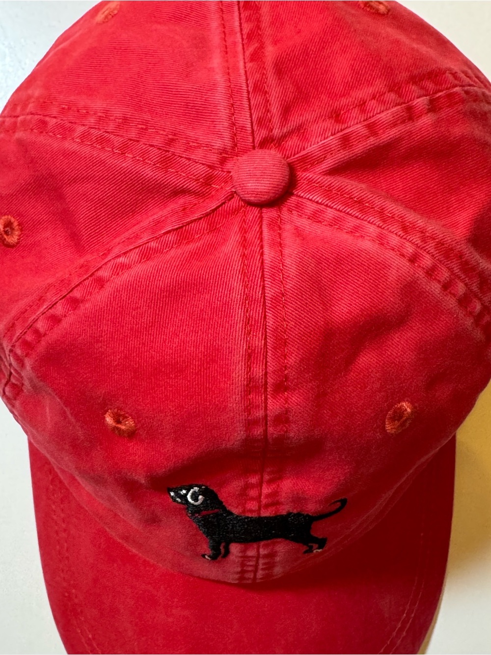 The Black Dog Brand Hat Cap Red Ladies Fit Embroidered Taylor Swift - Picture 6 of 6